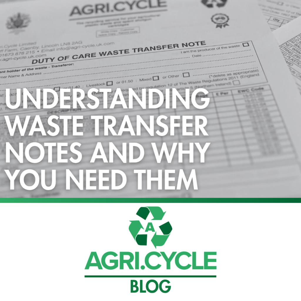 Understanding Waste Transfer Notes and Why You Need Them